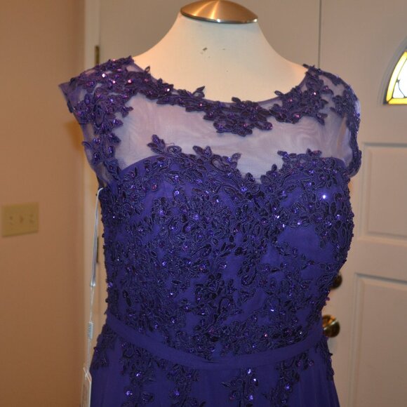 NEW JJs House Dress Mother of the Bride / Groom Bridesmaid Size 16 Gown Regency - Picture 13 of 16